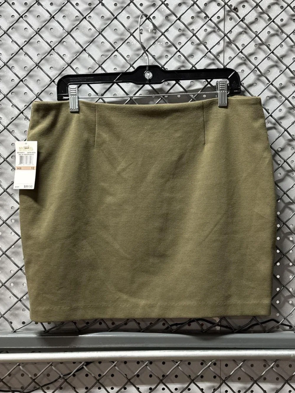 Michael Kors Olive Mini Skirt